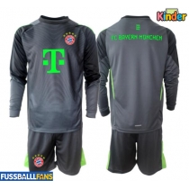 Bayern Munich Torwart Auswärts Trikotsatz Kinder 2025-26 Langarm (+ Kurze Hosen)